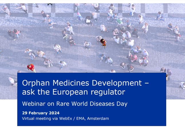 Orphan medicines development – ask the European regulator